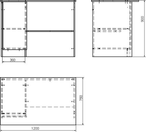 Стол демонстрационный для кабинета физики