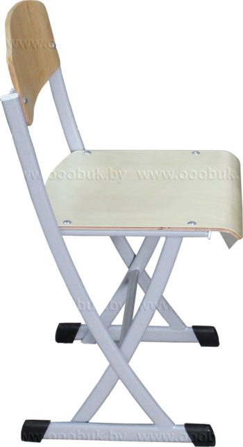 Стул на плоскоовальной трубе