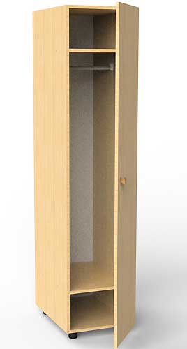 Шкаф для одежды одностворчатый ШО-1СУН