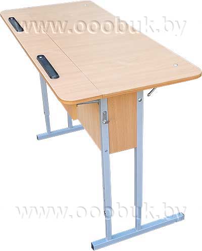 Стол СРВН-3 с регулировкой высоты и наклона крышки стола и автоматической регулировкой положения предметной полки 