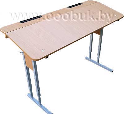 Стол СРВН-3 с регулировкой высоты и наклона крышки стола и автоматической регулировкой положения предметной полки 