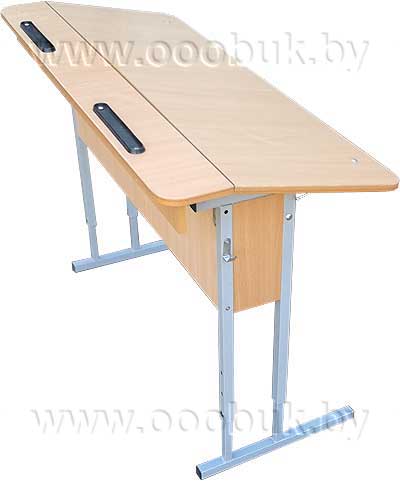 Стол СРВН-3 с регулировкой высоты и наклона крышки стола и автоматической регулировкой положения предметной полки 