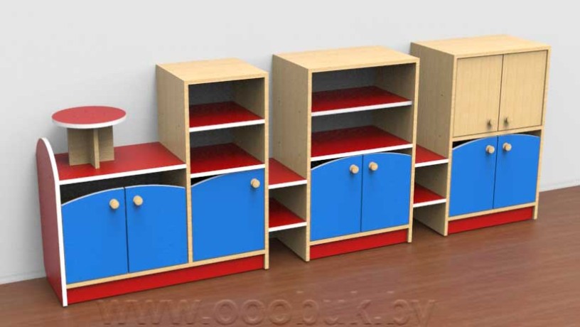 Комплект стеллажей модульных