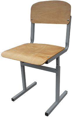 Стул школьный ученический с регулируемой высотой сиденья